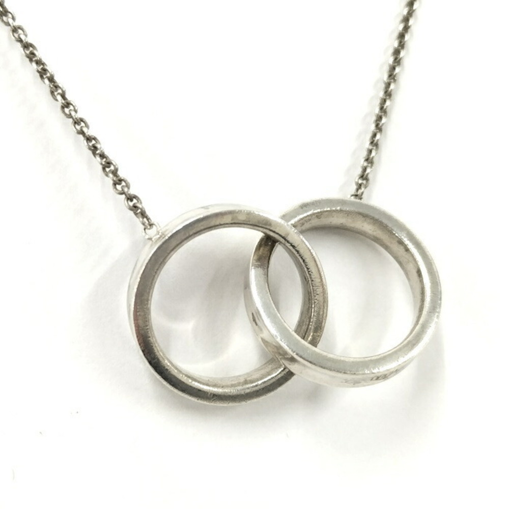 Tiffany Interlocking Circle Necklace Silver